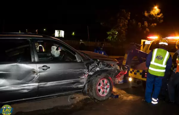 Photos: Drunk Driver rams Into a Tree, Bashes His Car While Returning From a Party